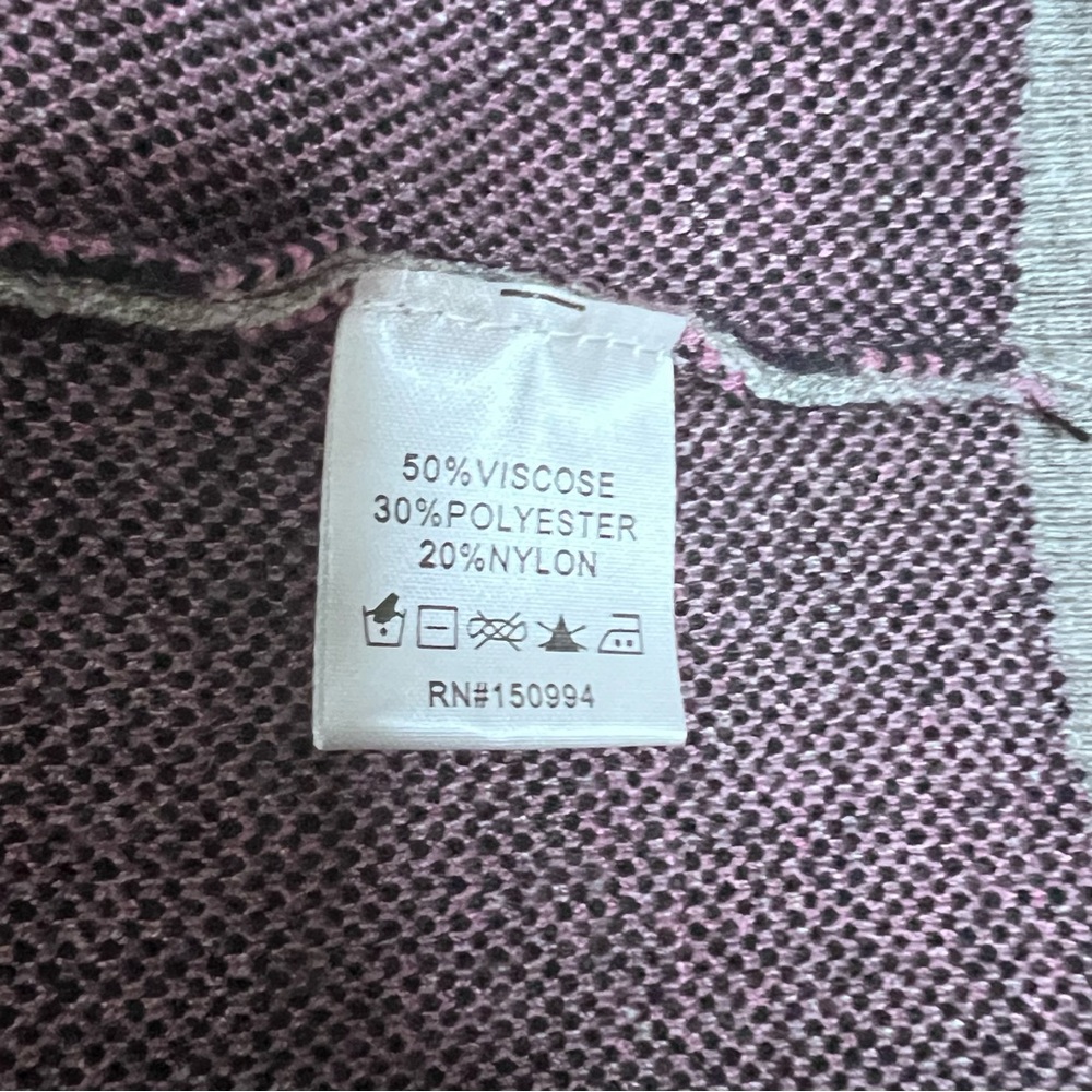 BELLDINI Cat Sweater Heather Grey Crew Neck Longsleeve Cozy Crop Sweater M - Picture 10 of 10